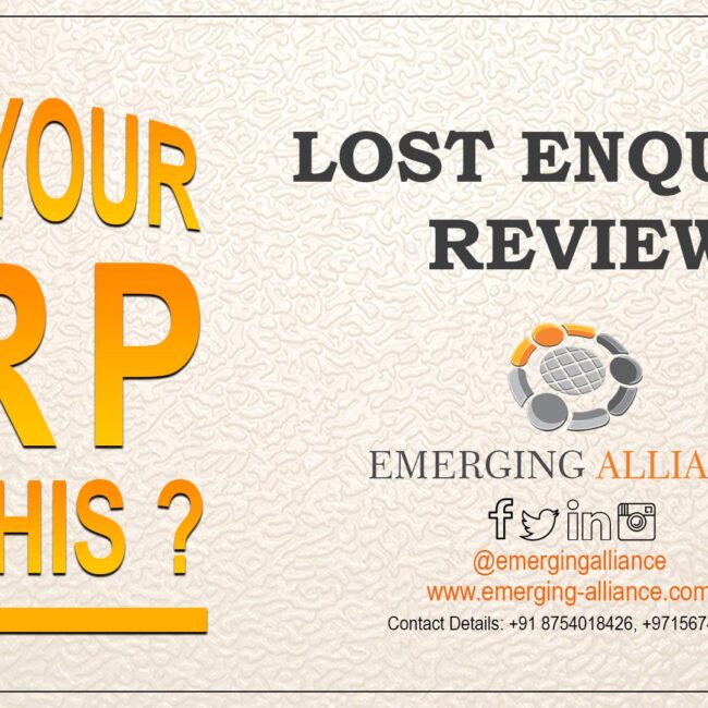 lost enquiry Review in SAP Business One