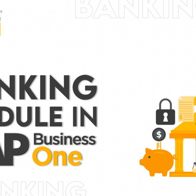 banking module - SAP B1