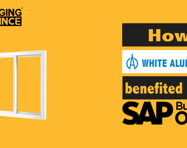 white aluminium benefited with SAP B1