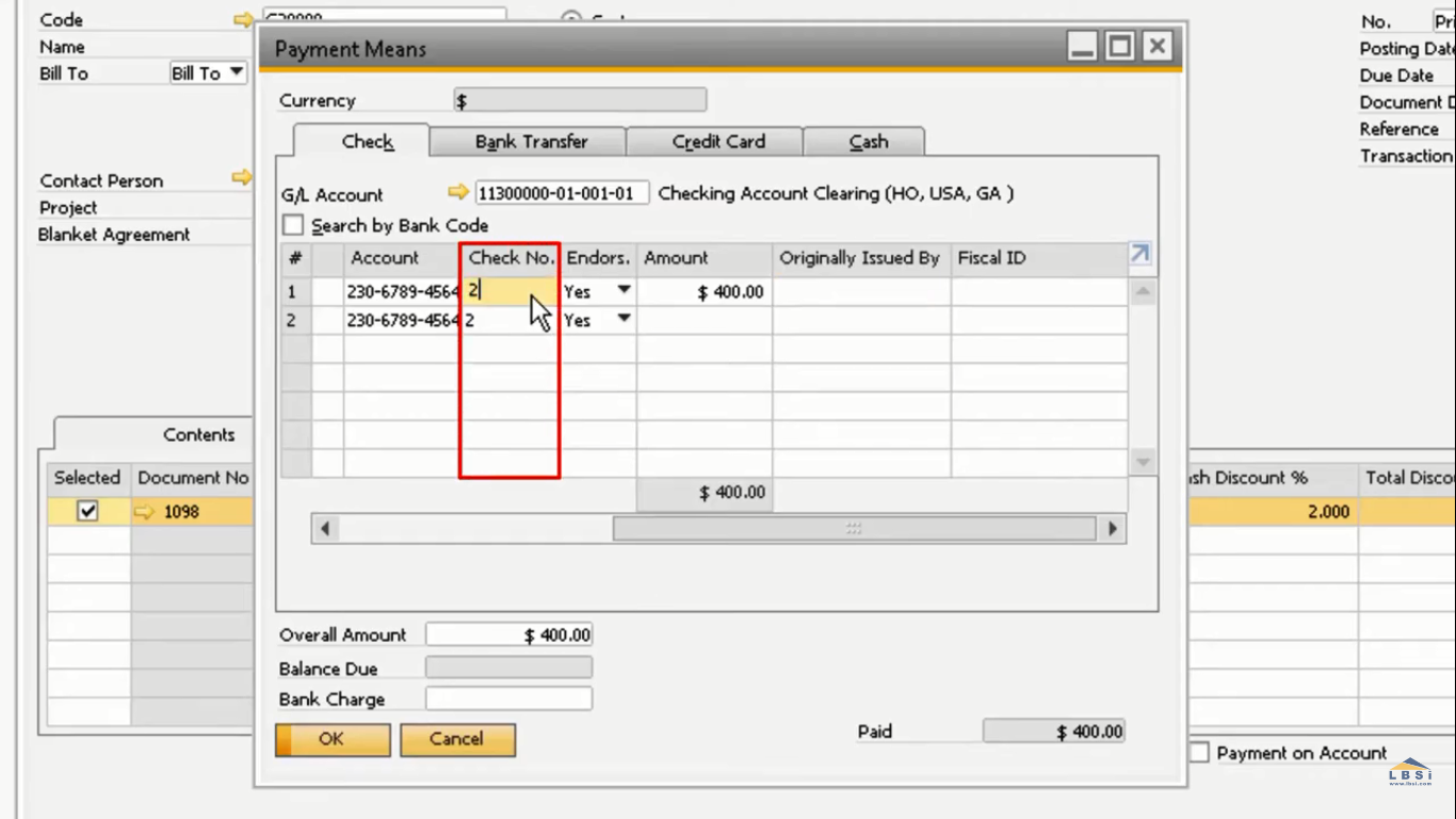 Payments Management With SAP Business One SAP B1