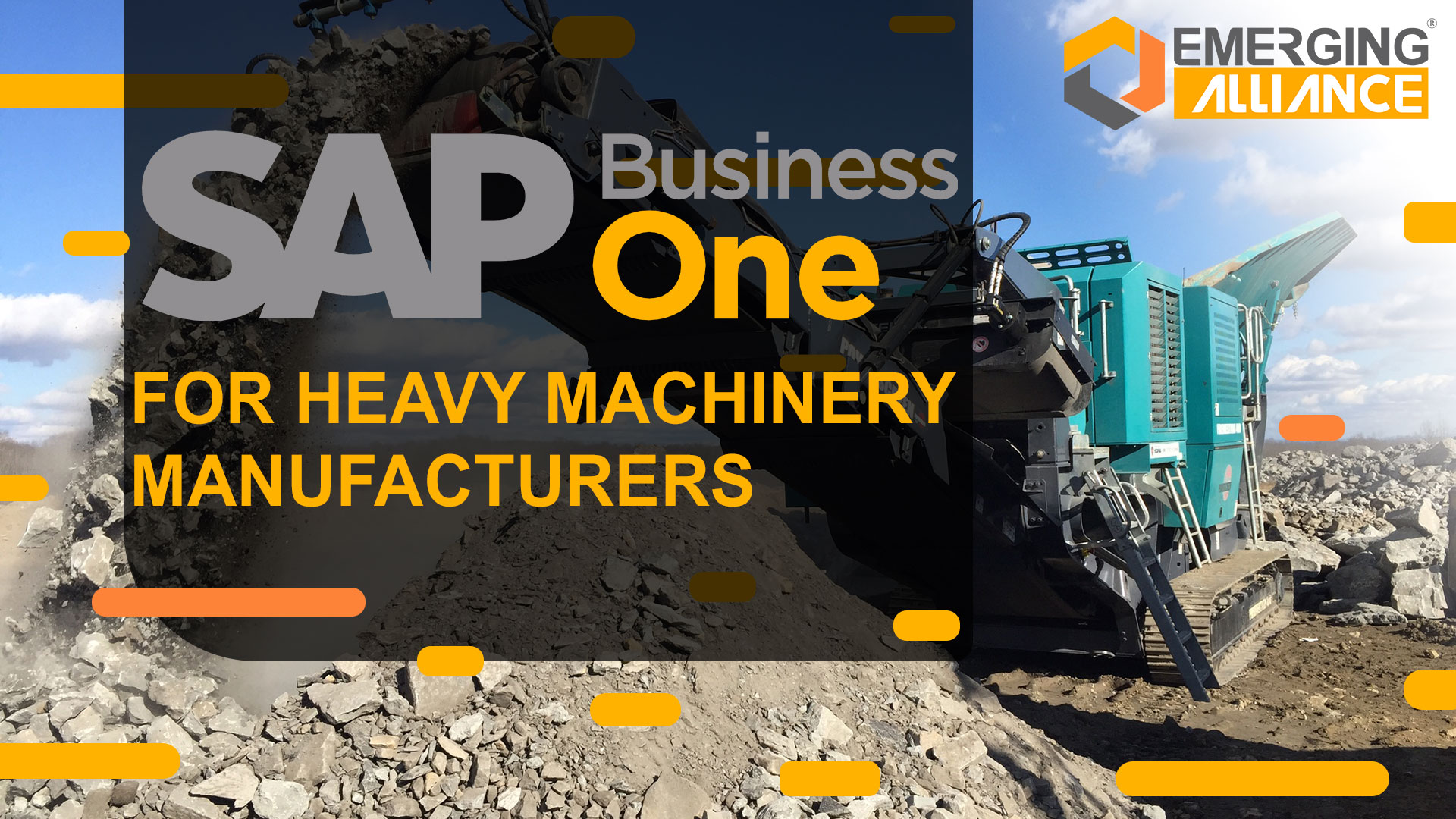 SAP Business One for Heavy Machinery Manufacturers