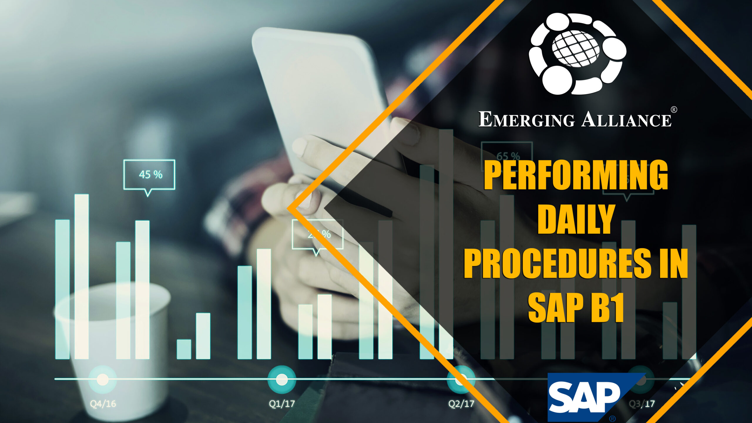 performing daily procedure in sap b1