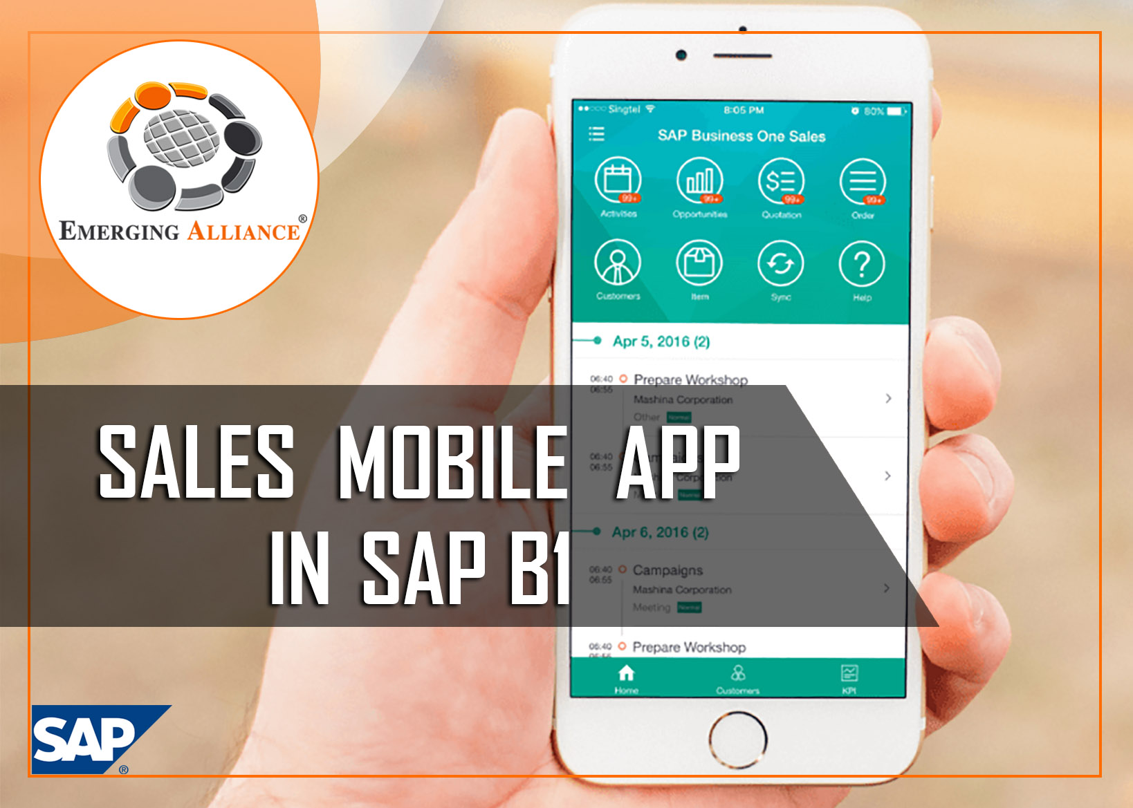 SALES MOBILE APP in SAP B1