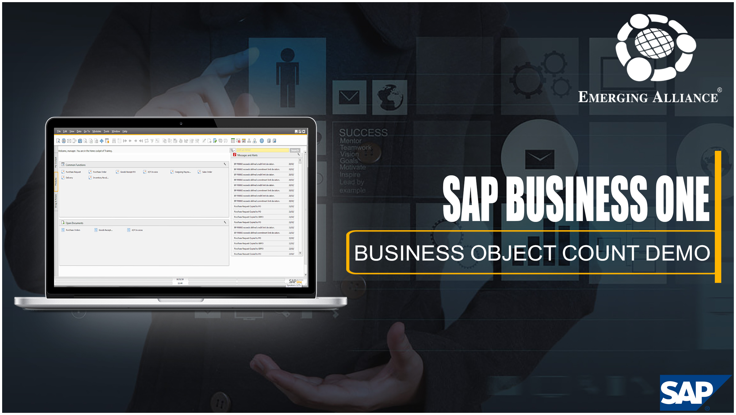 SAP B1 BUSINESS OBJECT COUNT