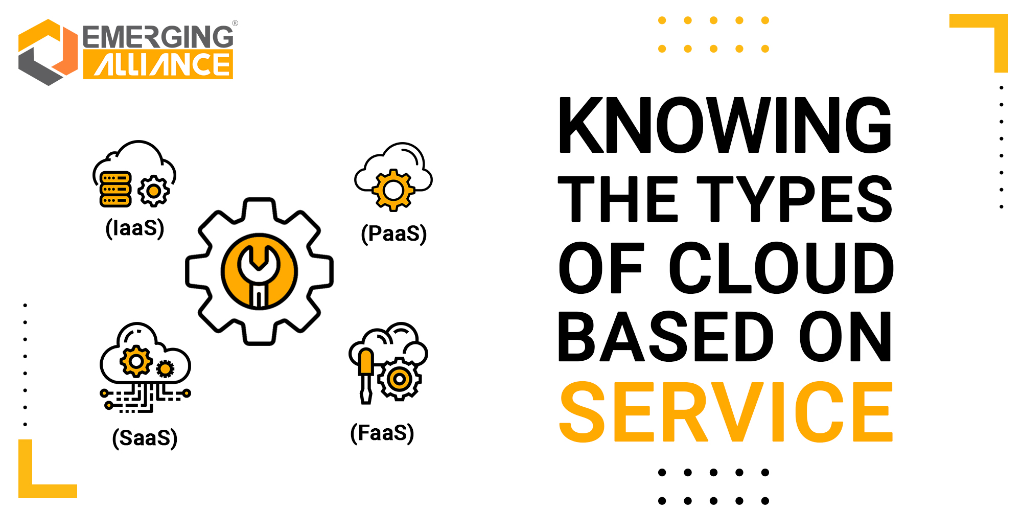 types of cloud based on service