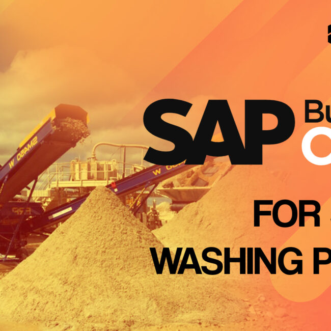 SAP Business One for Sand Washing Plant