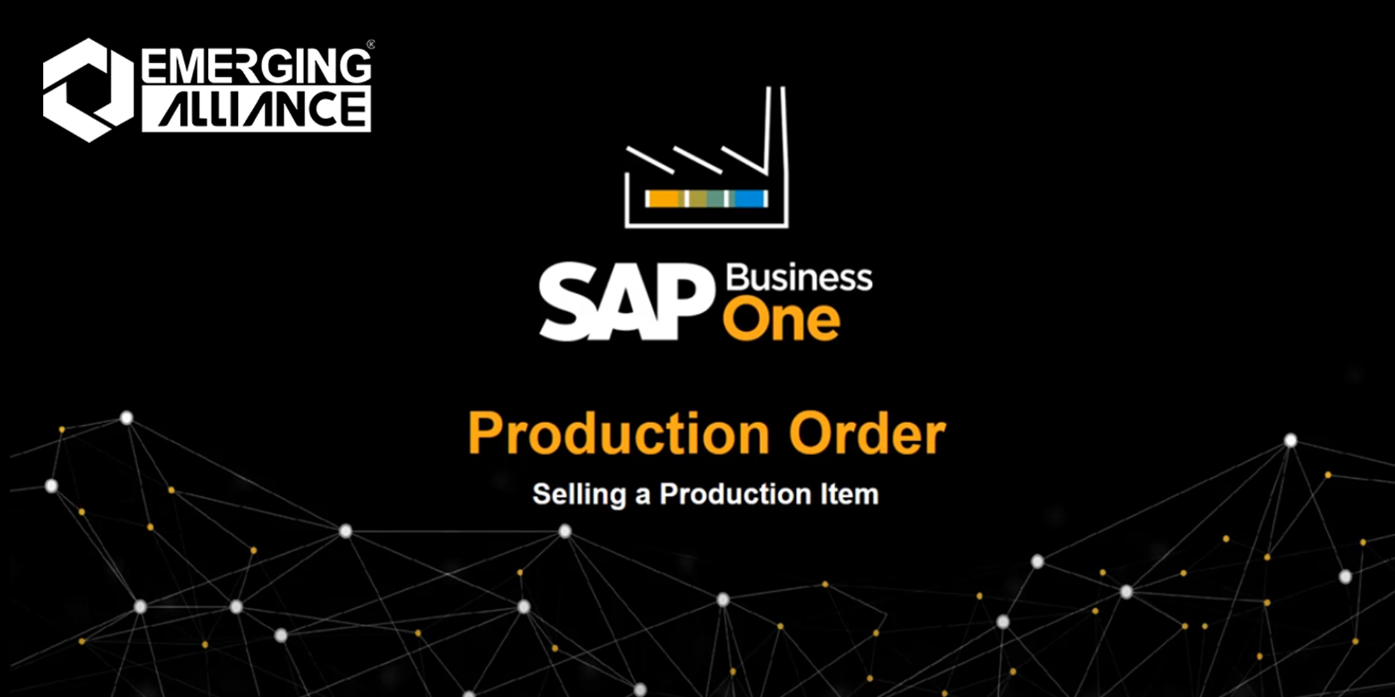 SAP B1 SELLING PRODUCTION ORDER