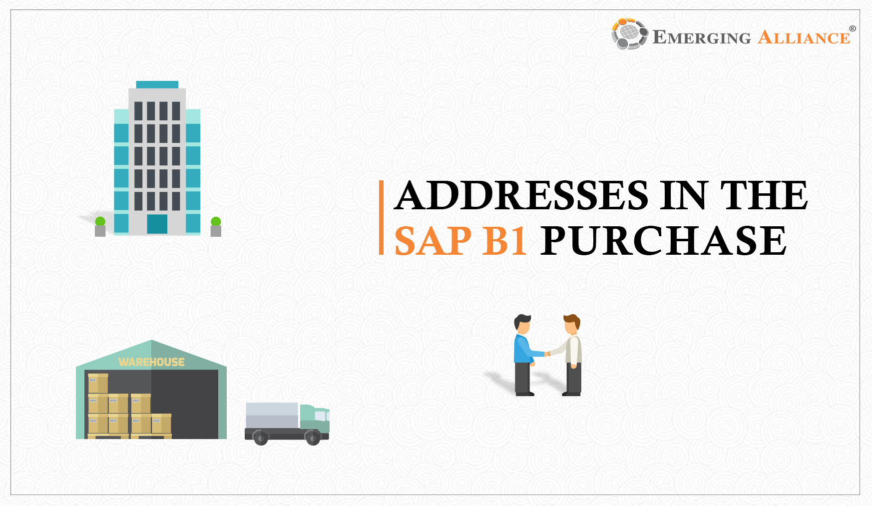 addresses in sap b1 purchase order