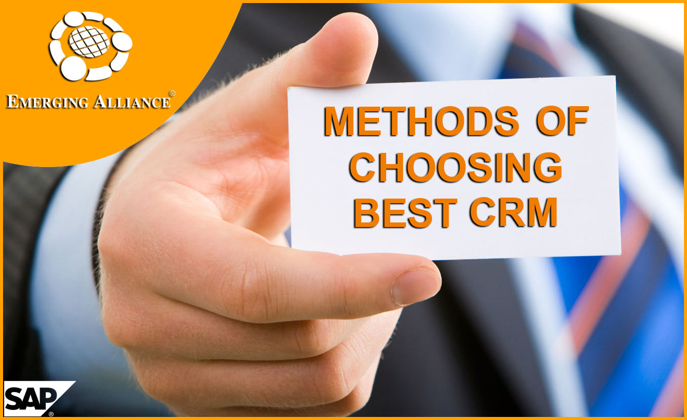 methods of choosing best crm