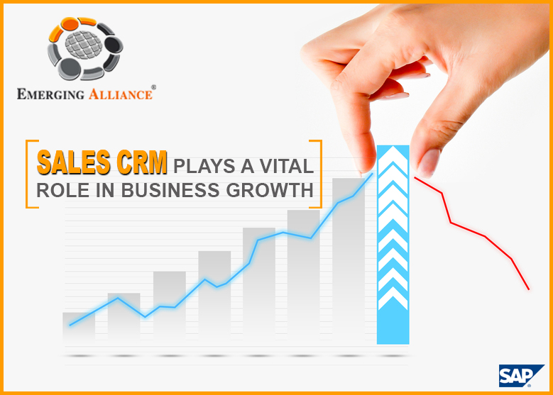 SALES CRM PLAYS A VITAL ROLE