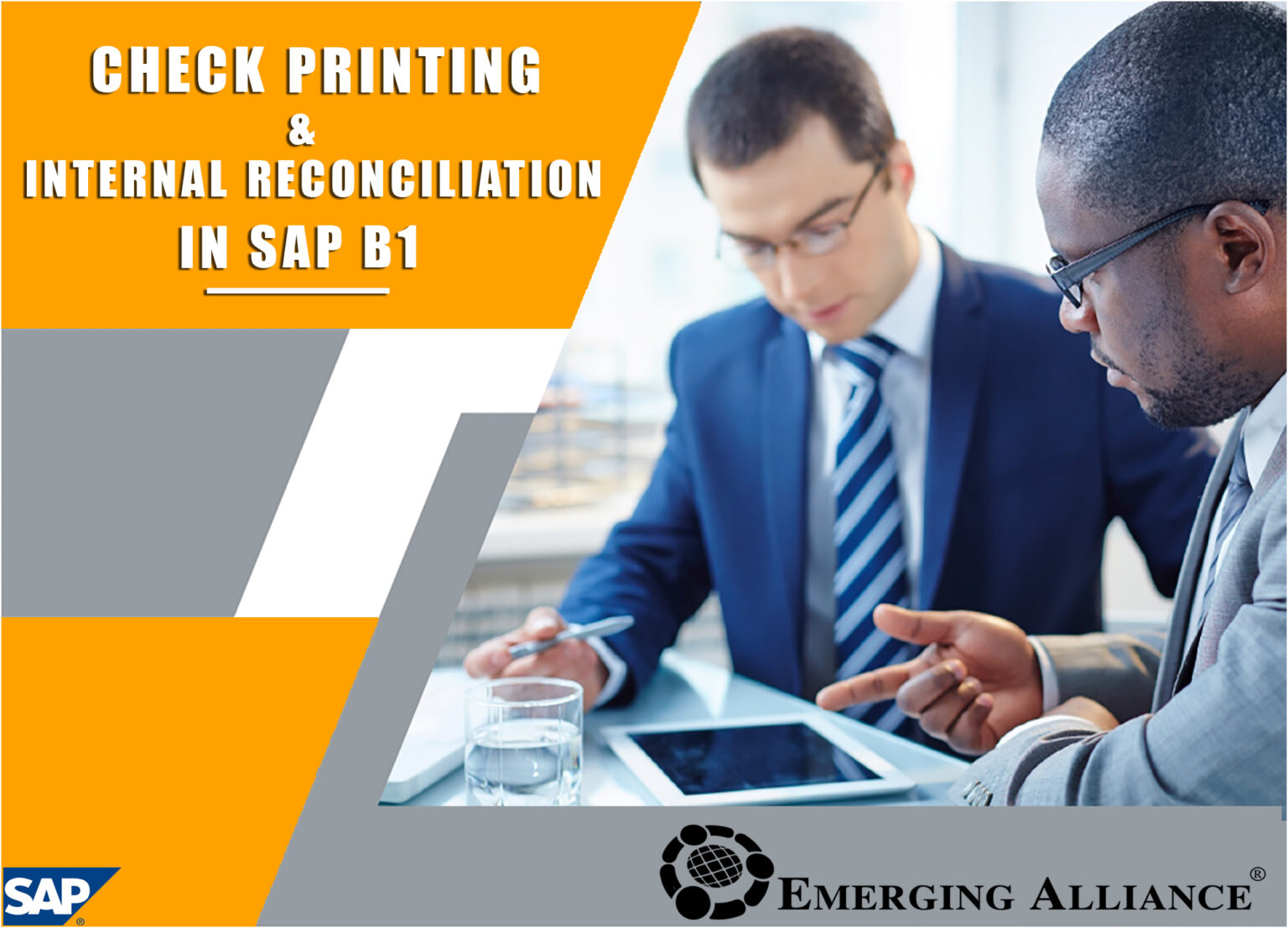 CHECK PRINTING & INTERNAL RECONCILIATION IN SAP B1 SAP B1