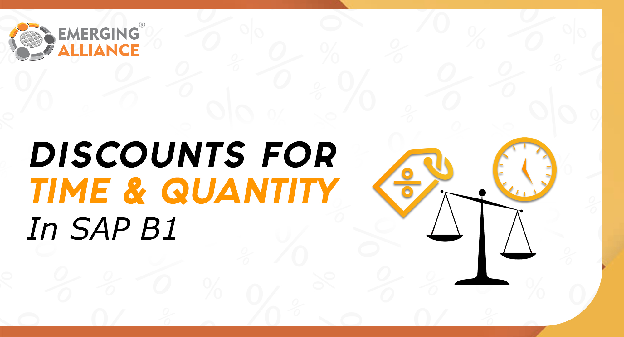 discount for time and quantity in sap b1