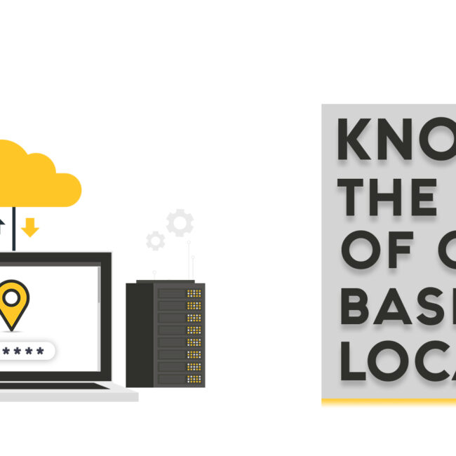 Knowing the types of cloud based on location