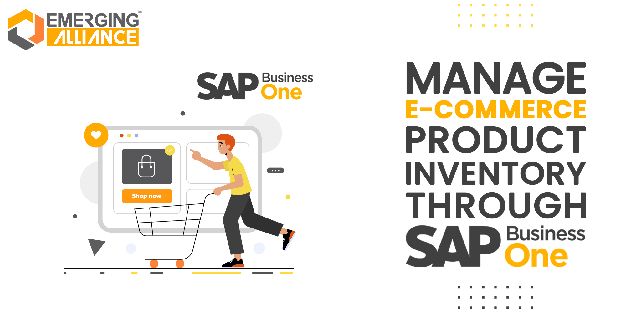 MANAGE E-COMMERCE PRODUCT INVENTORY THROUGH SAP BUSINESS ONE