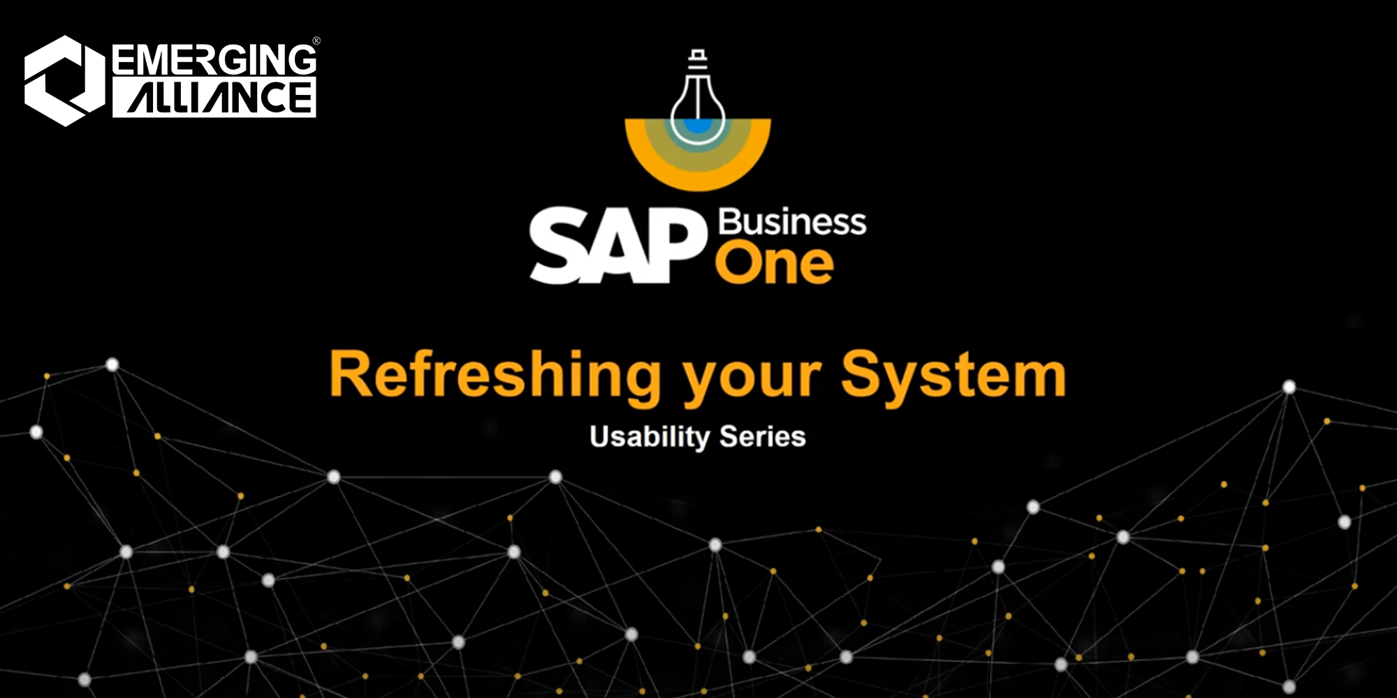 sap b1 usability series refreshing your system