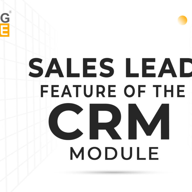 SALES FEATURE OF THE CRM MODULE