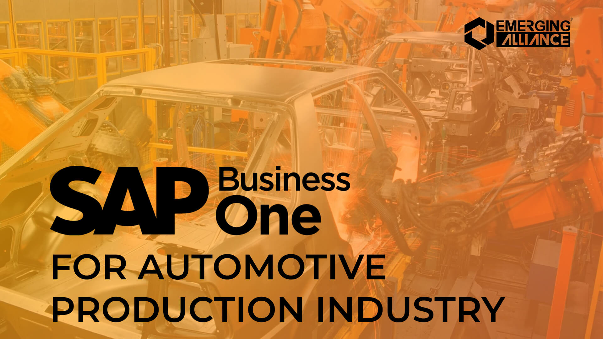 sap business one for Automotive production industry