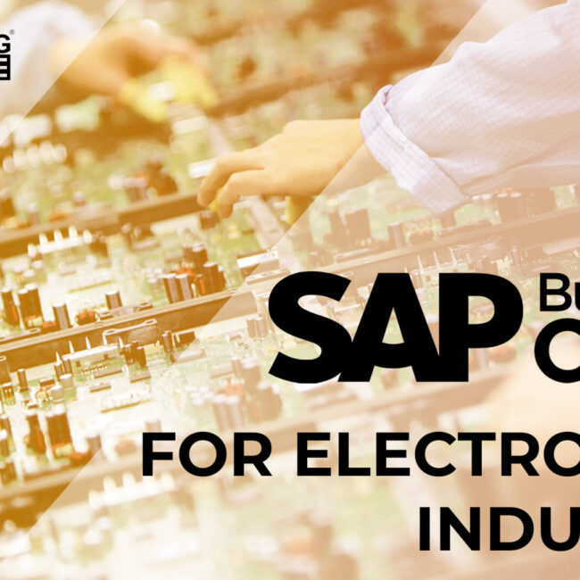 sap business one for electronics industry