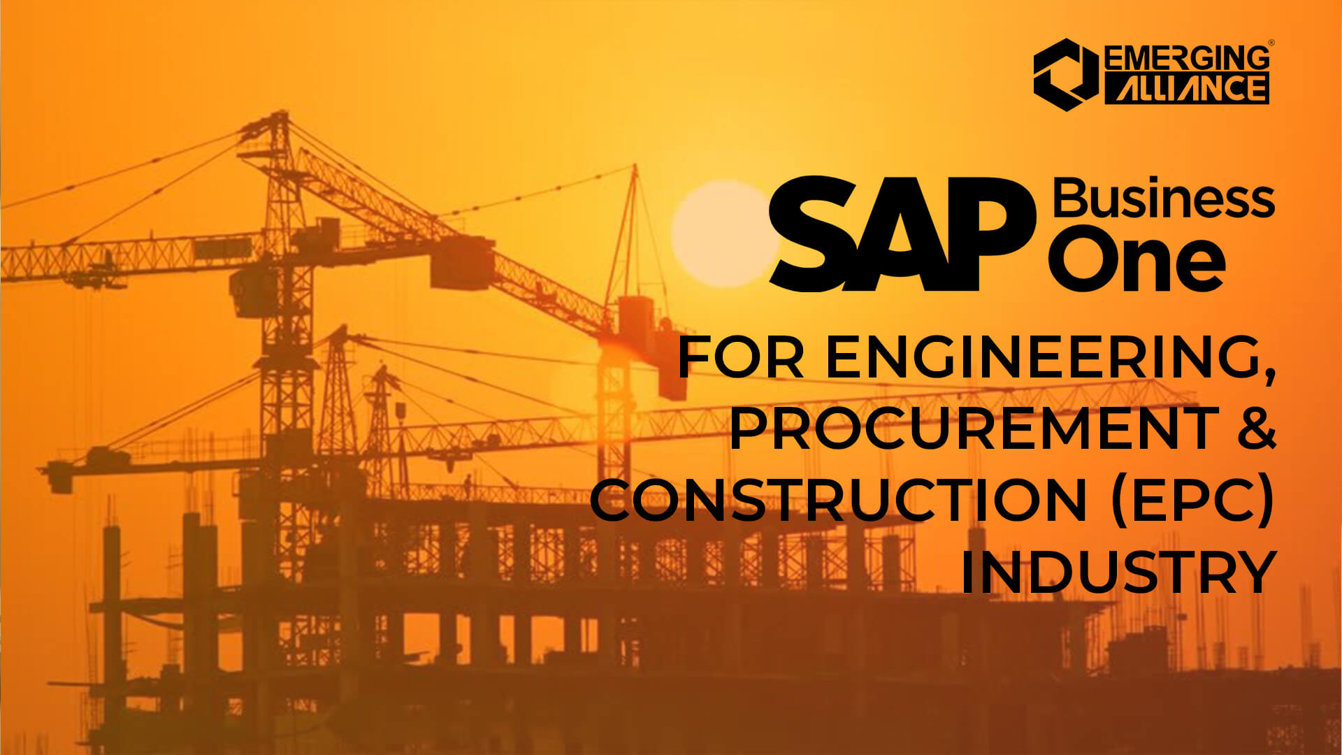 sap business one for engineering Procurement & construction industry