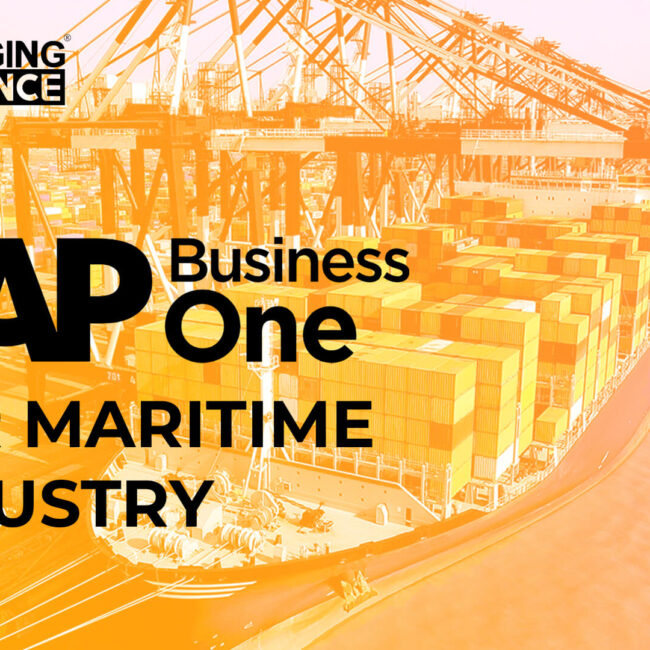 sap business one for maritime industry