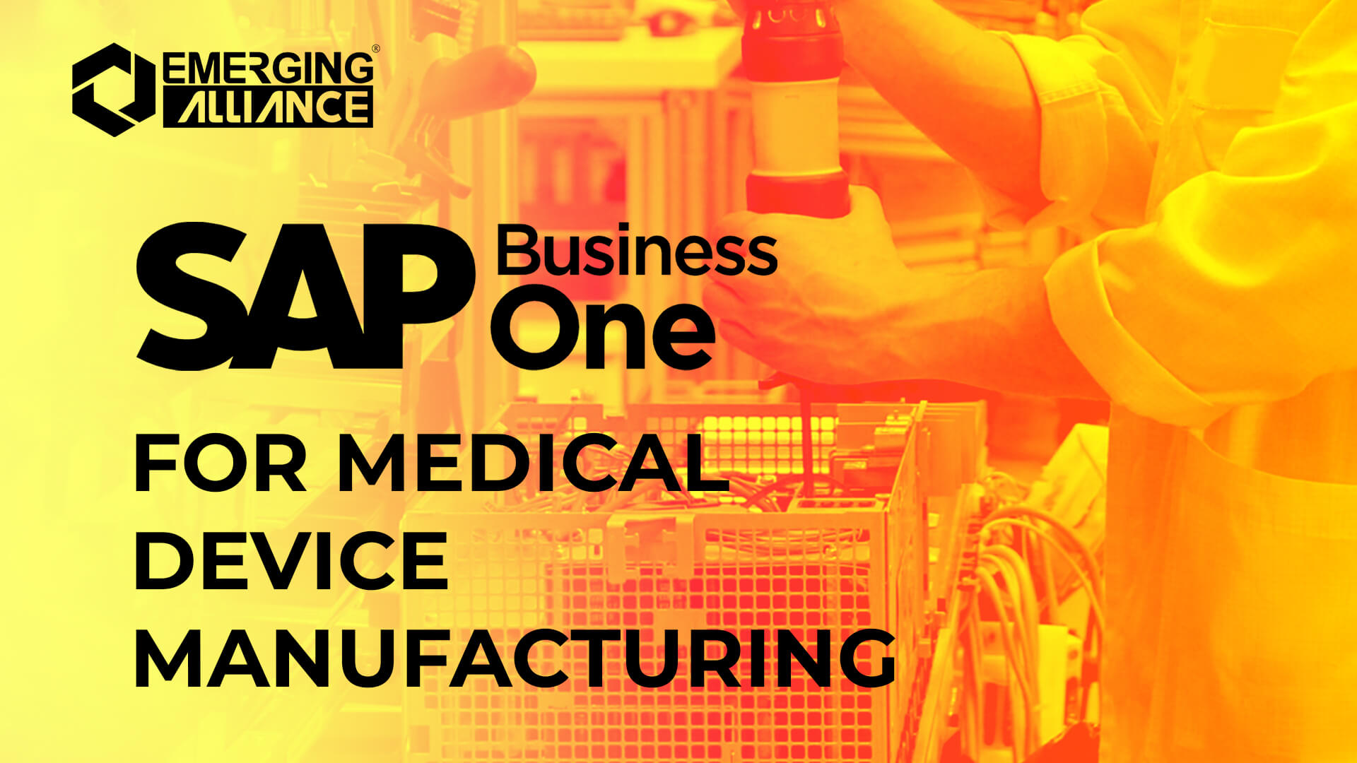 sap business one for medical device manufacturing