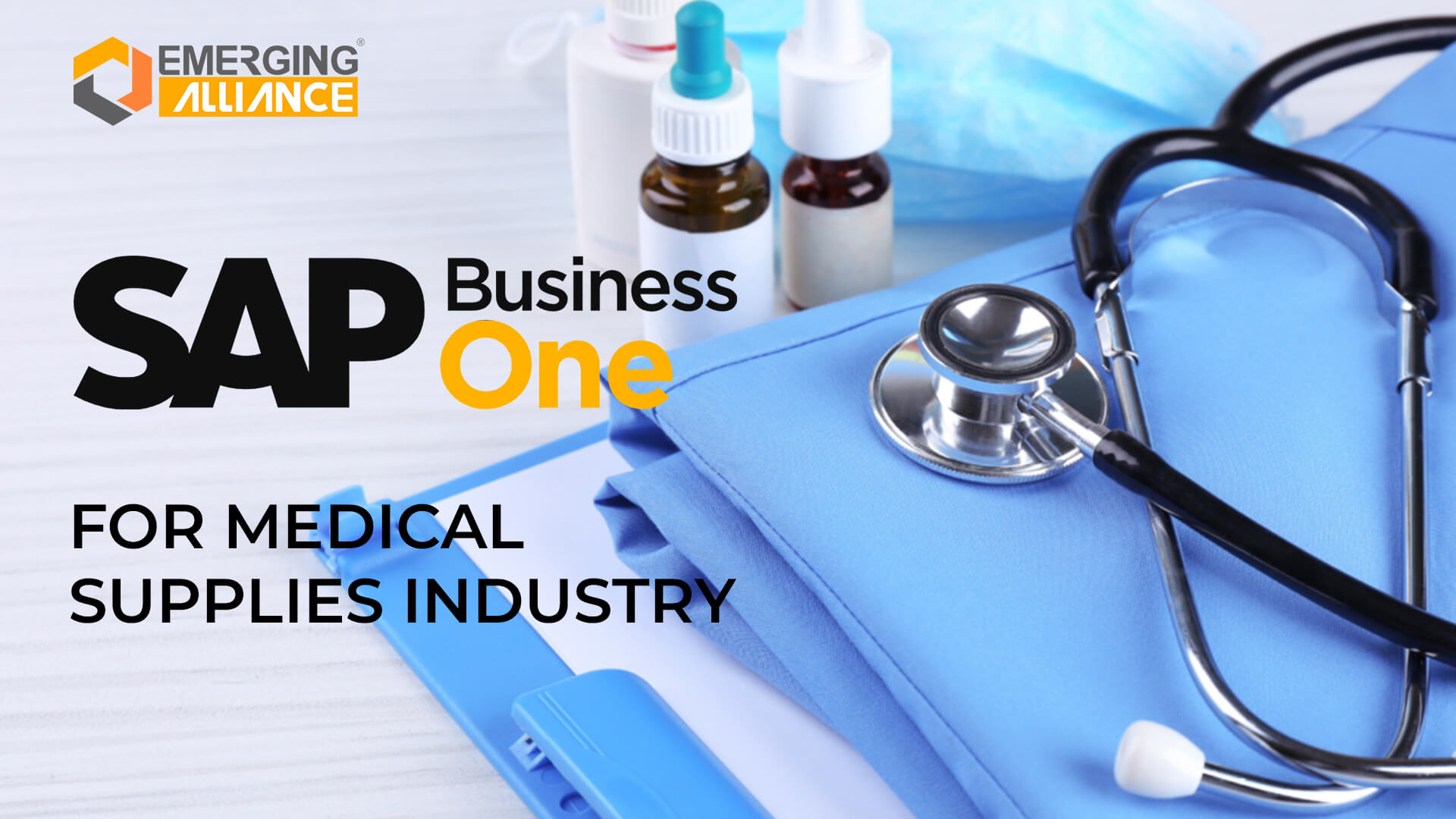 sap business one for medical supplies industry