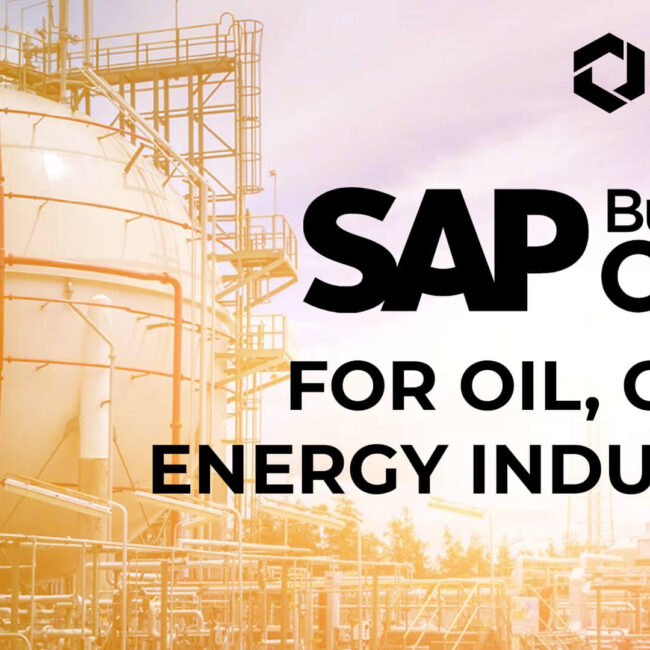 sap business one for oil gas & energy industry