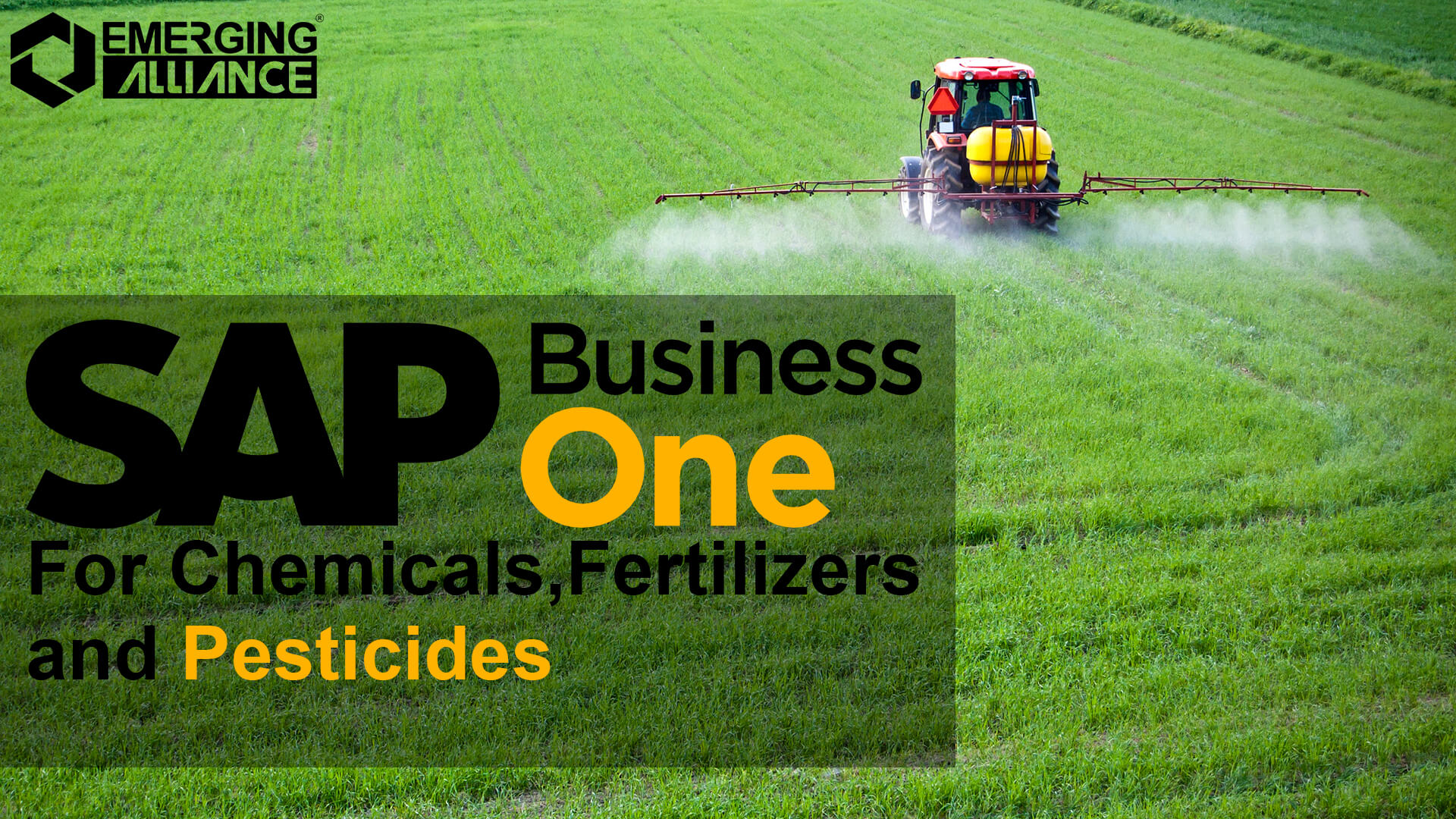 sap business one for chemicals, fertilizers and pesticides