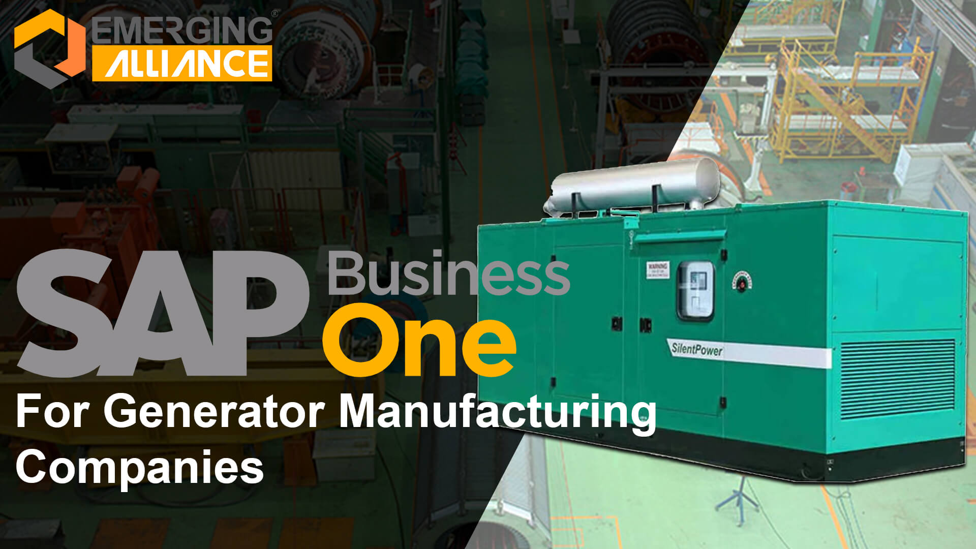 sap business one for generator manufacturing companies