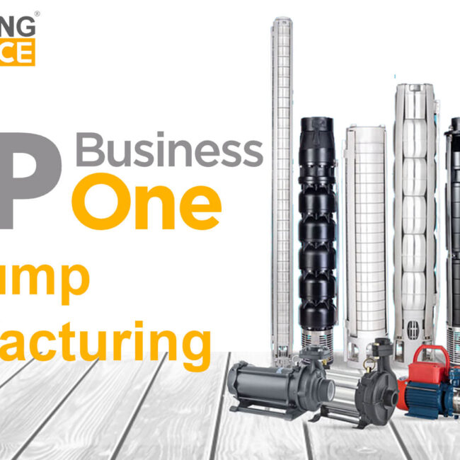 SAP Business One for pump manufacturing