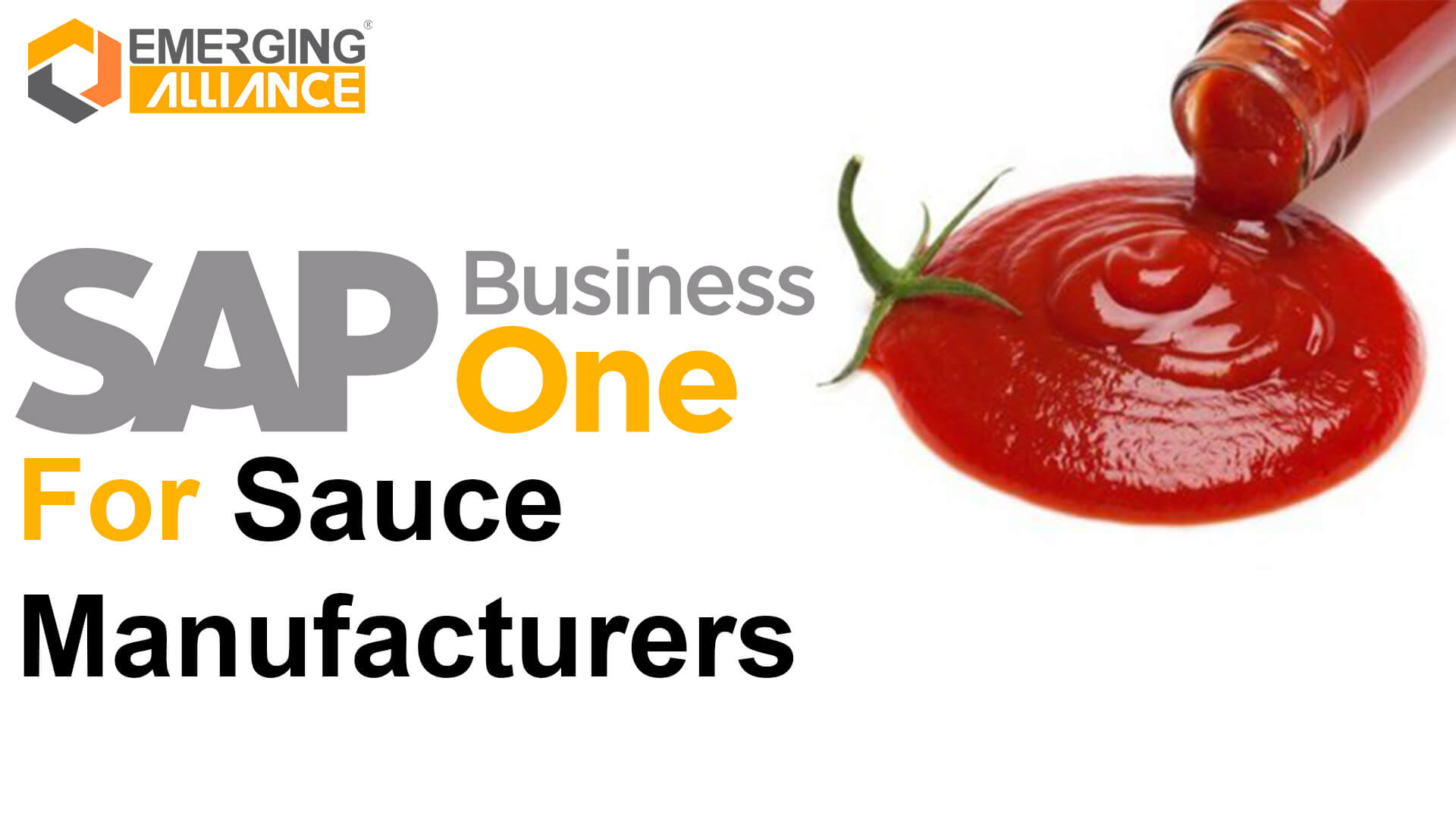 sap business one for sauce manufacturers