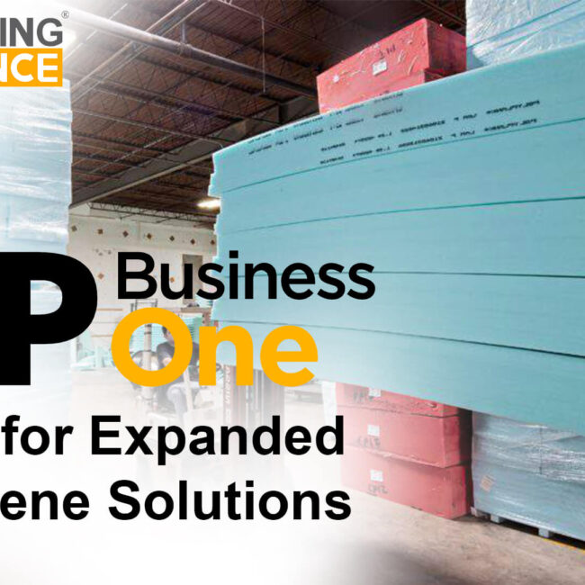 sap business one for Expanded Polystyrene Solutions