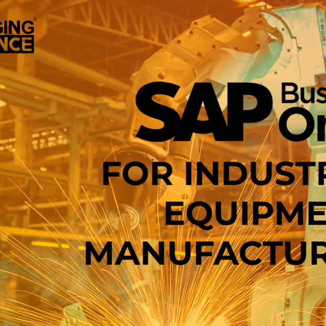 sap business one for industrial equipment manufacturing