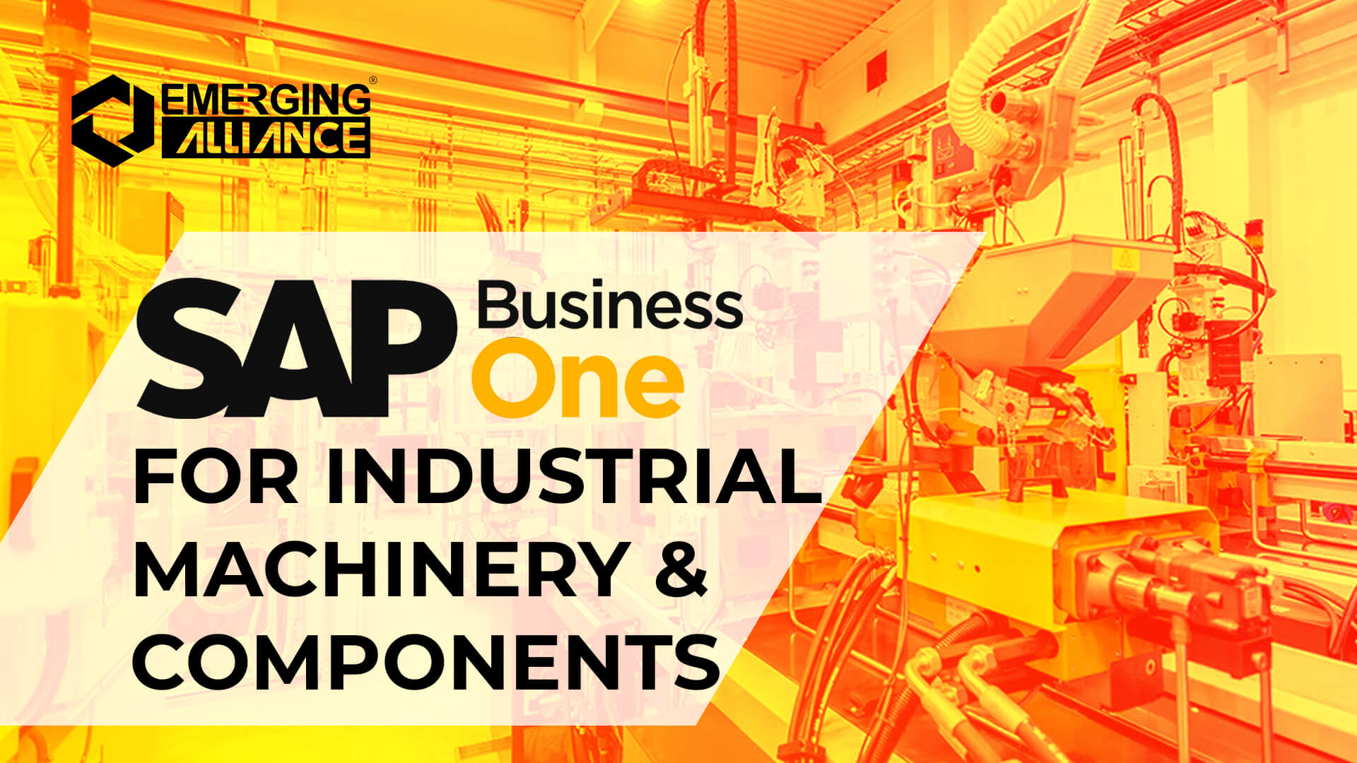 sap business one for Industrial Machinery & components