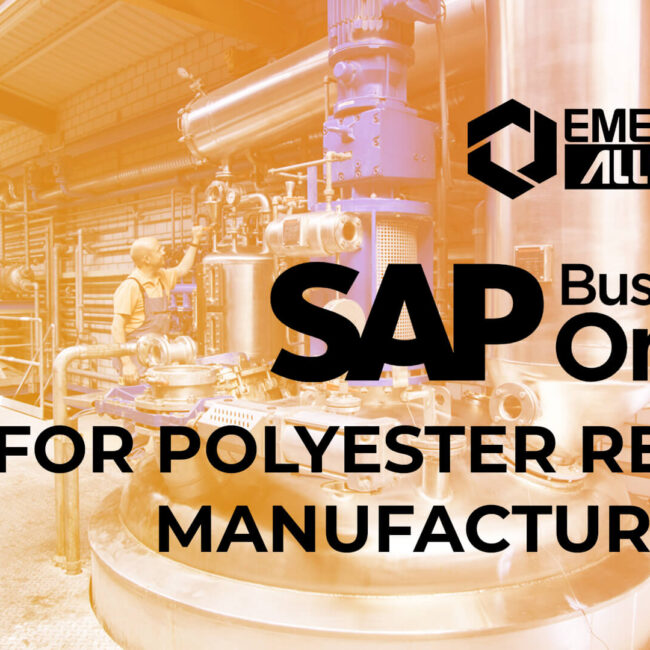 sap business one for polyester resin manufacturers