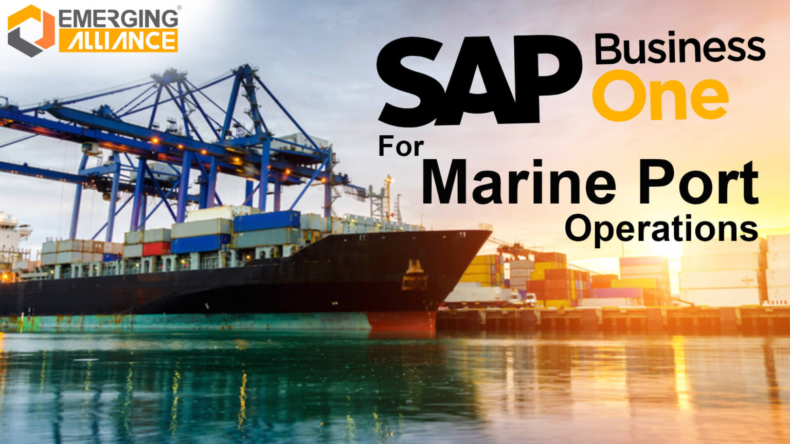 SAP Business One SAP B1 ERP For Marine Port Operations SAP B1 sap-business-one-sap-b1-erp-for-marine-port-operations-sap-b1