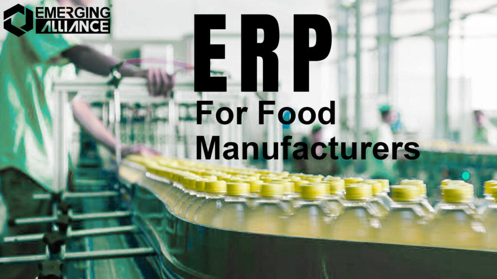 ERP for Food Manufacturers