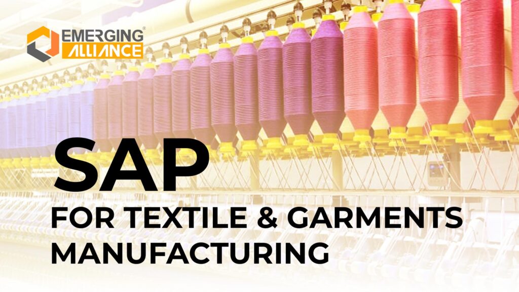 SAP for Textile and Garments Manufacturing