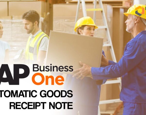 SAP Business One Goods Receipt