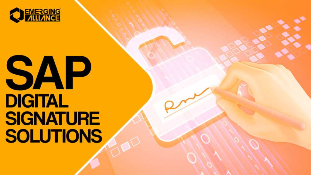 SAP for Digital Signature Solutions