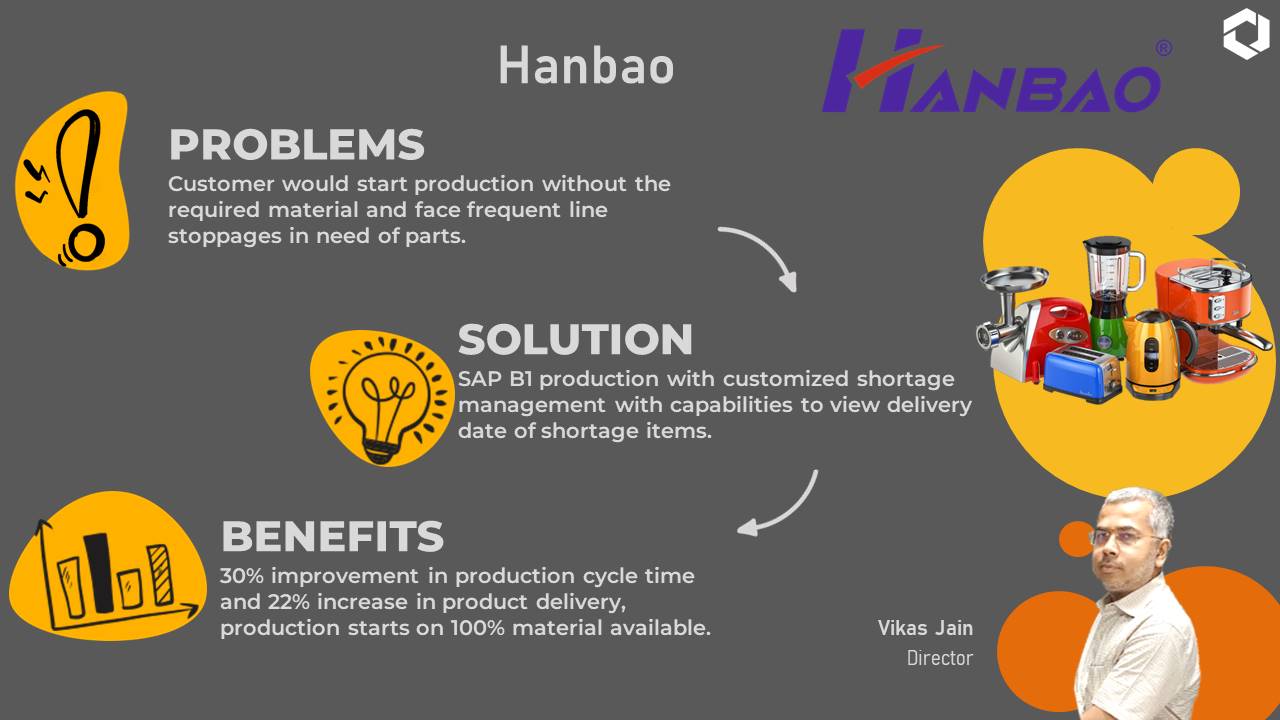 Hanbao experience in SAP B1