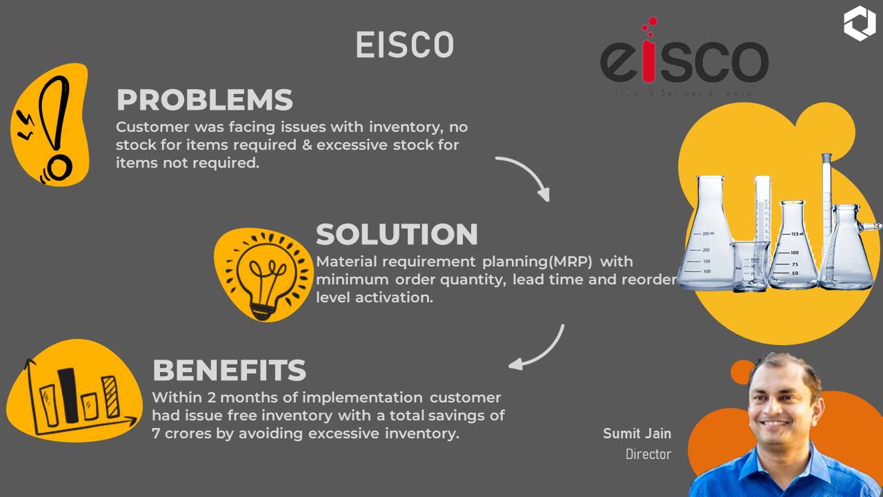 EISCO Description on SAP B1