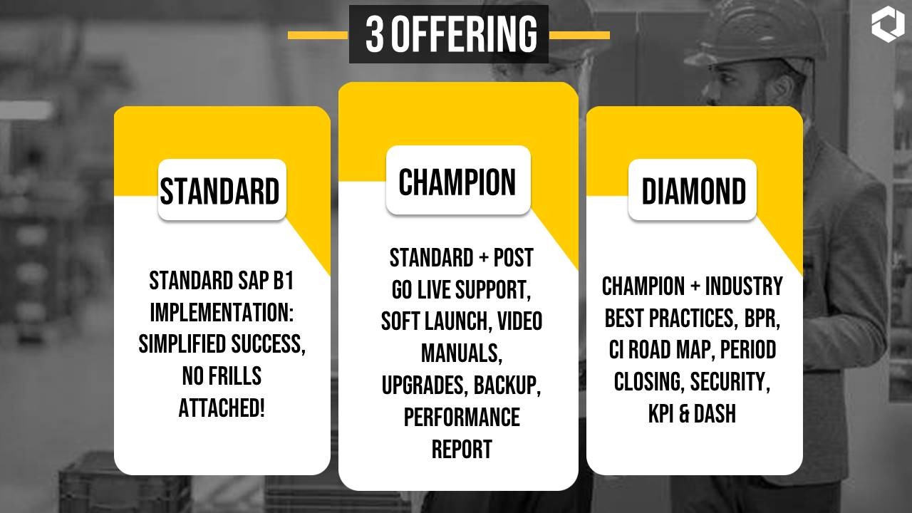 3 Offering of SAP B1