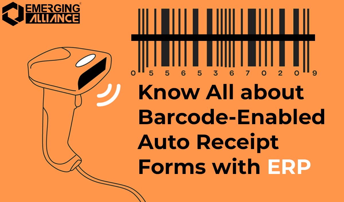 Barcode Enabled Auto Receipt with ERP