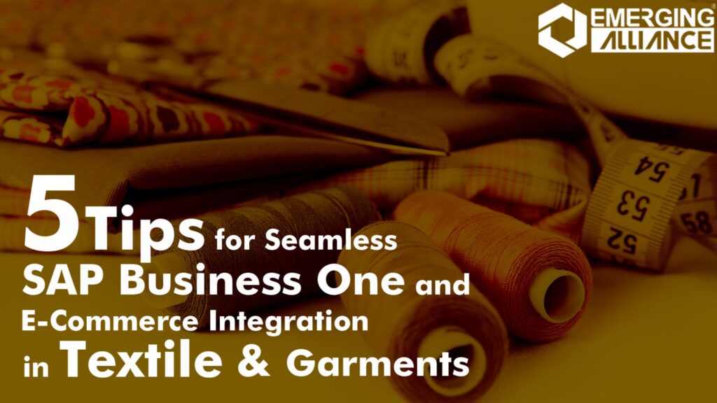 Textile and Garments Industry with SAP Business One
