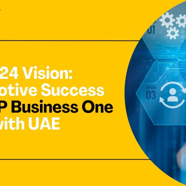 Automotive success with SAP B1 with UAE
