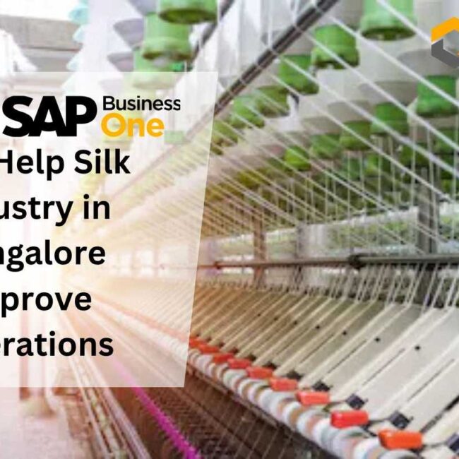 How SAP B1 Can Help Silk Industry in Bangalore Improve Operations