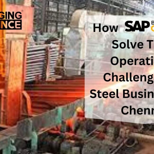 How SAP B1 Can Solve Top 7 Operational Challenges for Steel Businesses in Chennai