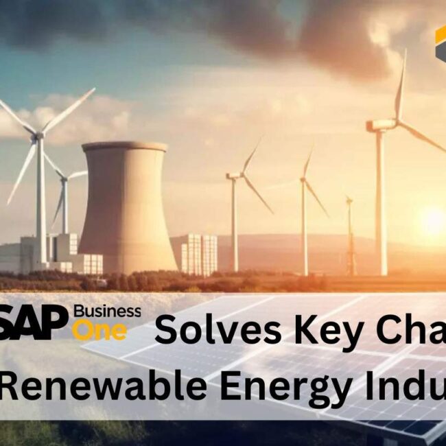 How SAP B1 Solves Key Challenges in the Renewable Energy Industry