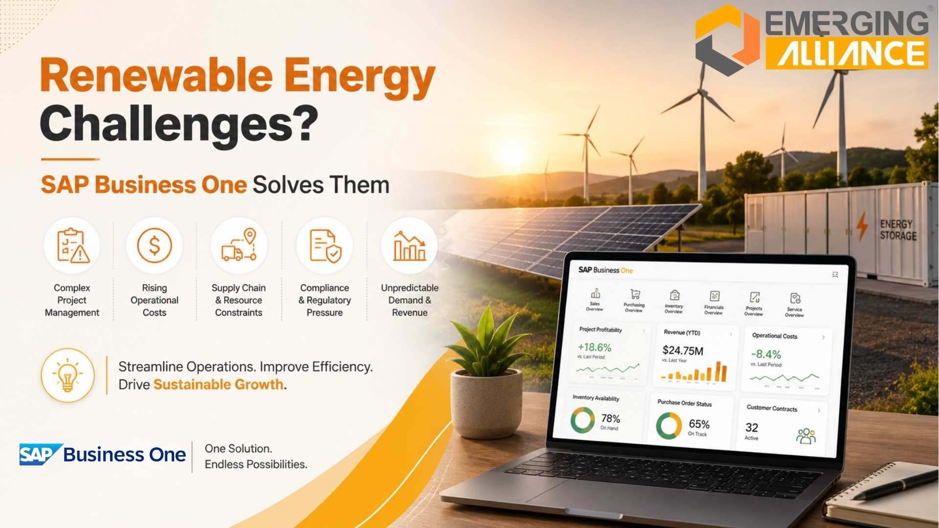 Your Renewable Energy Growth Partner: SAP Business One